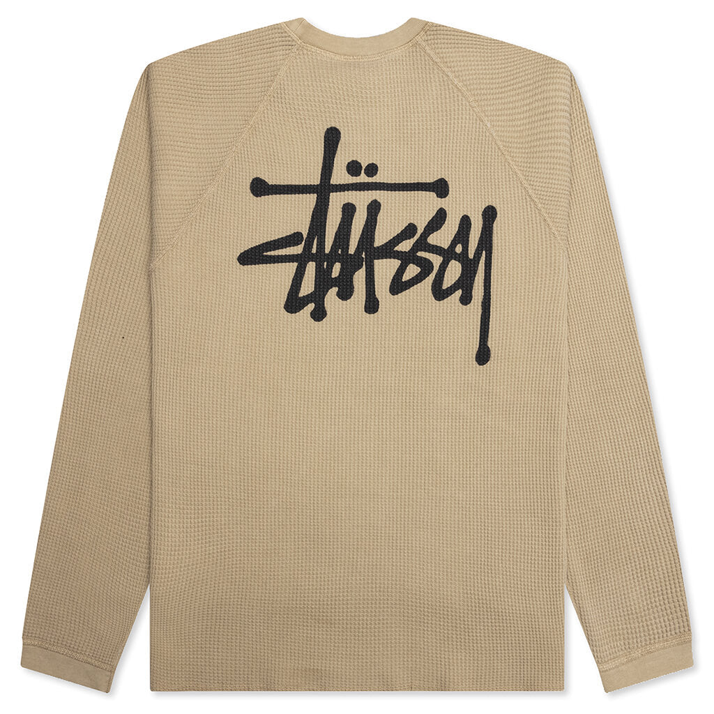 Raglan Thermal Basic Stock Stussy оригінал – Купити в Україні – вид ззаду