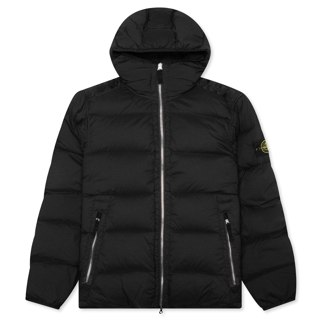 Real Feather Hooded Jacket Stone island оригінал – Купити в Україні – боковий вид