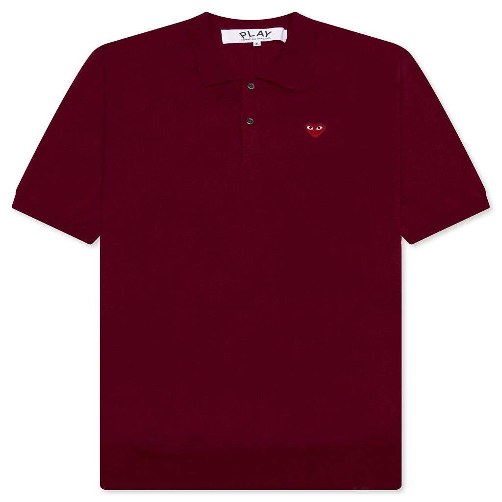 Red Emblem S Comme des garcons – Гарантія оригінальності – боковий вид