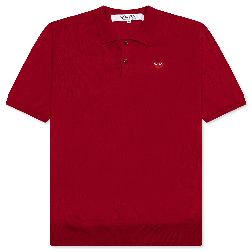 Red Emblem S Comme des garcons – Гарантія оригінальності – боковий вид