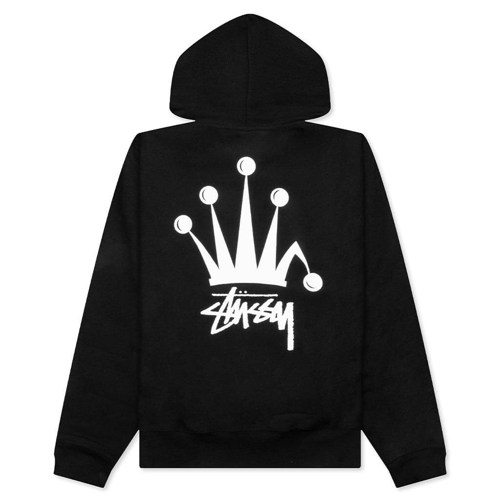 Оригінальна Regal Crown Zip Hoodie Stussy – вид ззаду