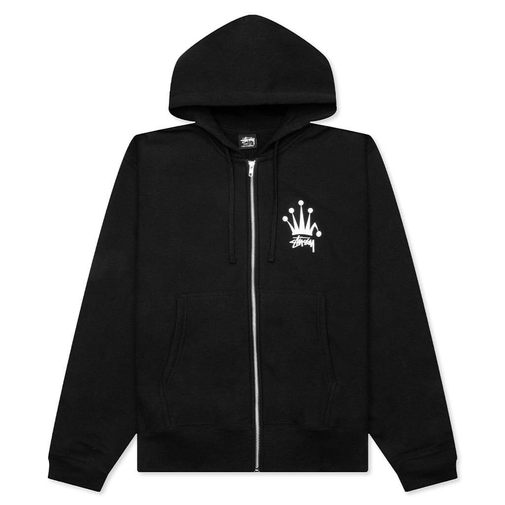 Оригінальна Regal Crown Zip Hoodie Stussy – боковий вид