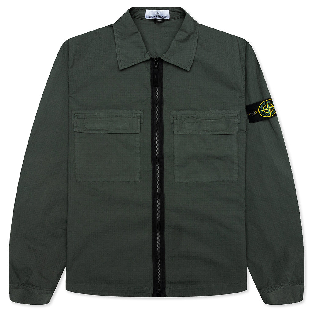 Regular Fit Overshirt Stone island оригінал – Купити в Україні – боковий вид