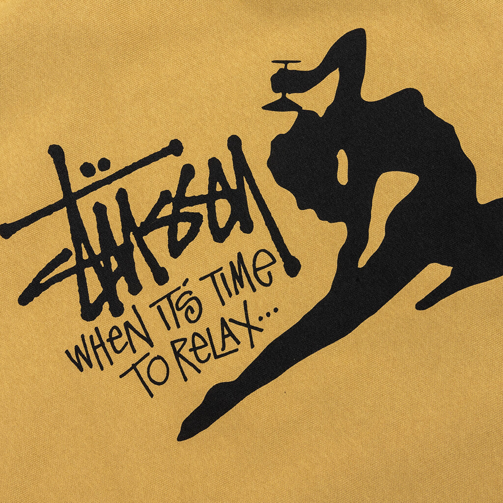 Relax Hoodie Curry Stussy оригінал – Купити в Україні – збільшений вид