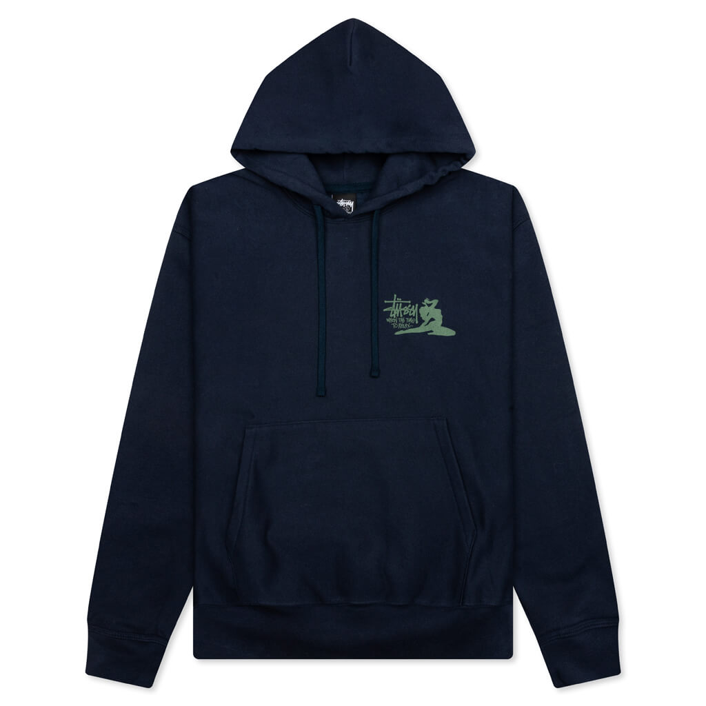 Оригінальна Relax Hoodie Stussy – боковий вид