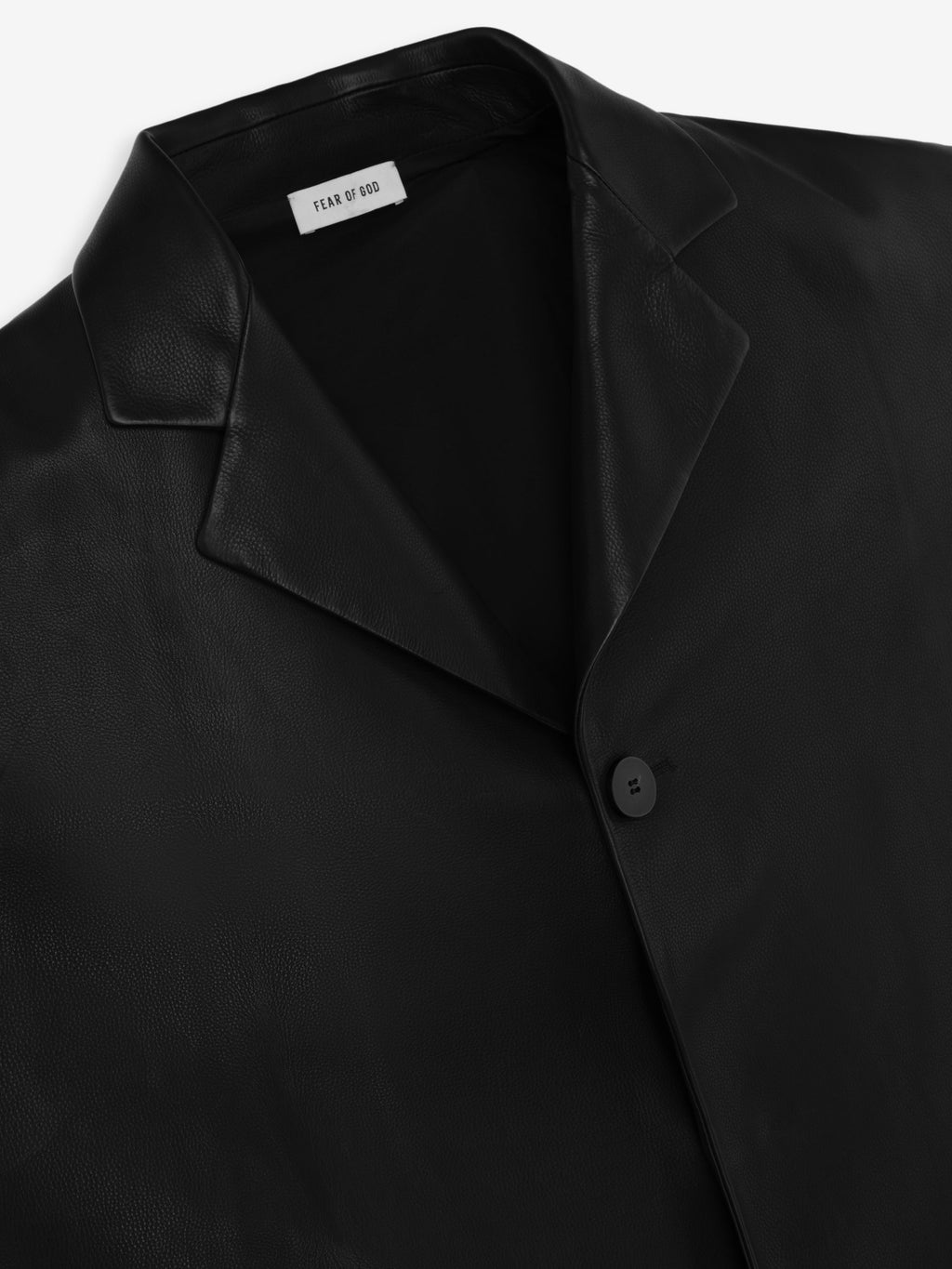 Оригінальна Leather Relaxed Blazer Fear of god – вид 6