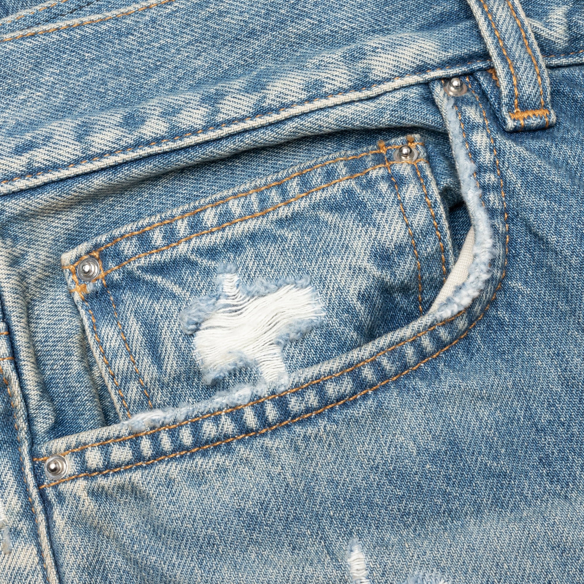 Оригінальна Released Hem Straight Jean Amiri – детальний вид
