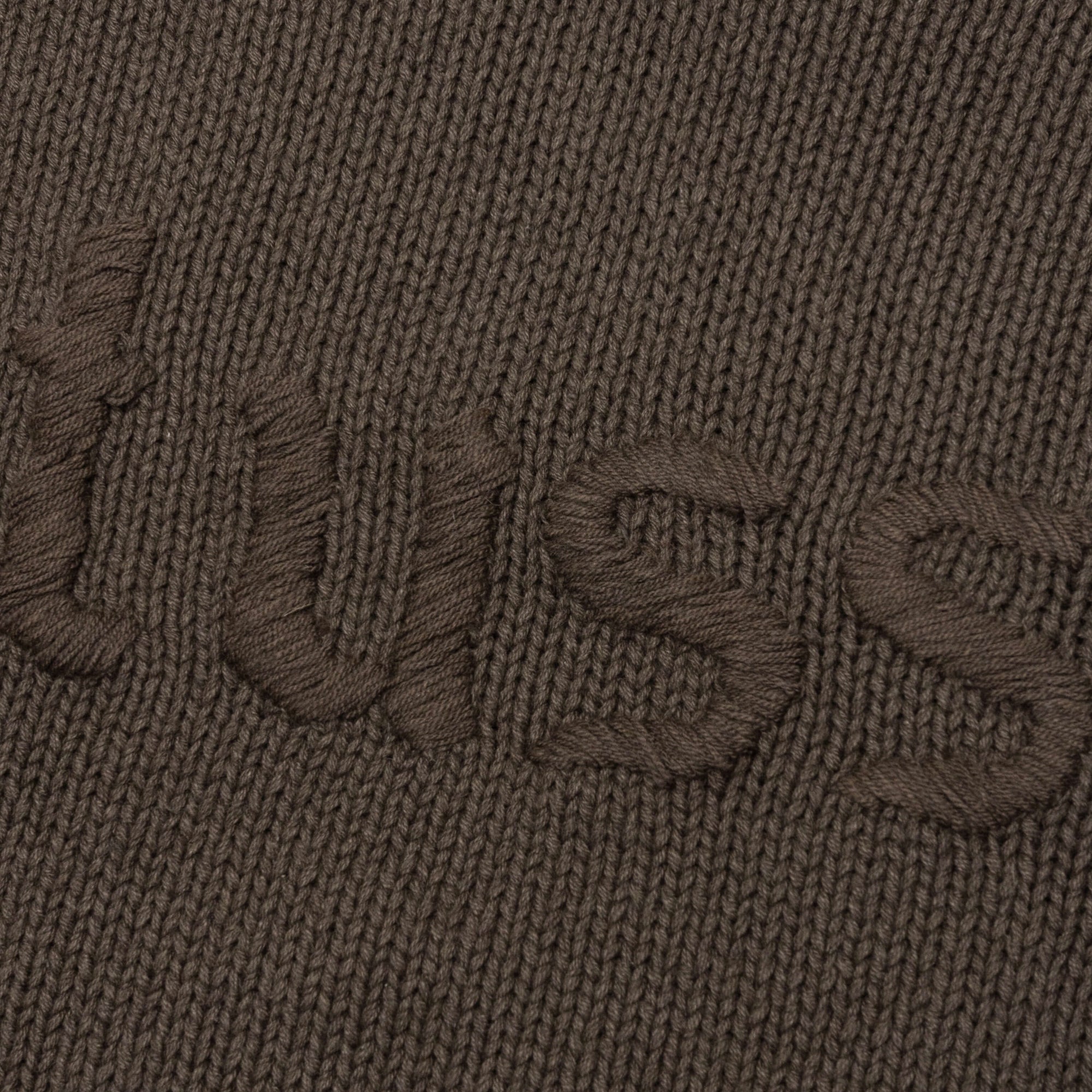Оригінальна Roll V-Neck Logo Sweater Stussy – збільшений вид