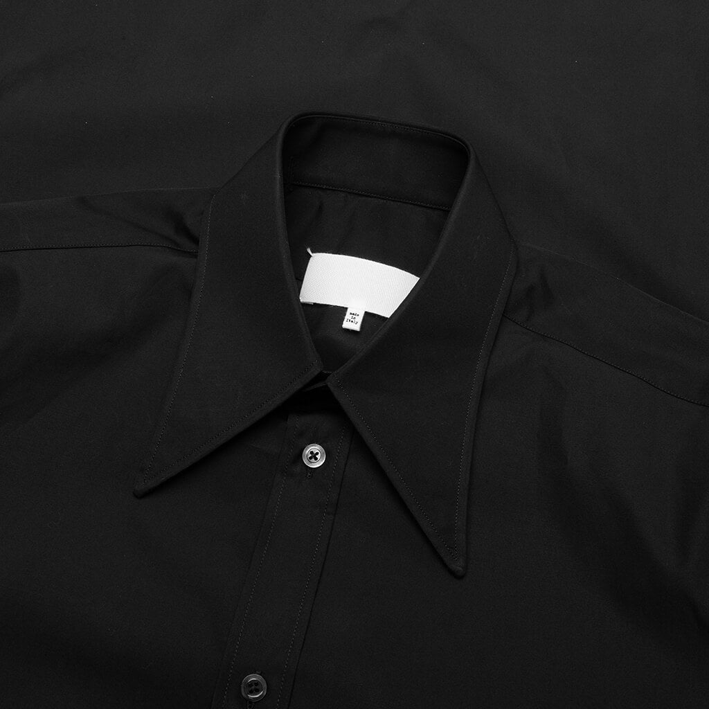 Point Collar Short Sleeve Shirt Maison margiela – Гарантія оригінальності – детальний вид