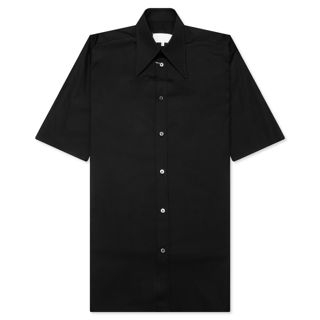 Point Collar Short Sleeve Shirt Maison margiela – Гарантія оригінальності – боковий вид