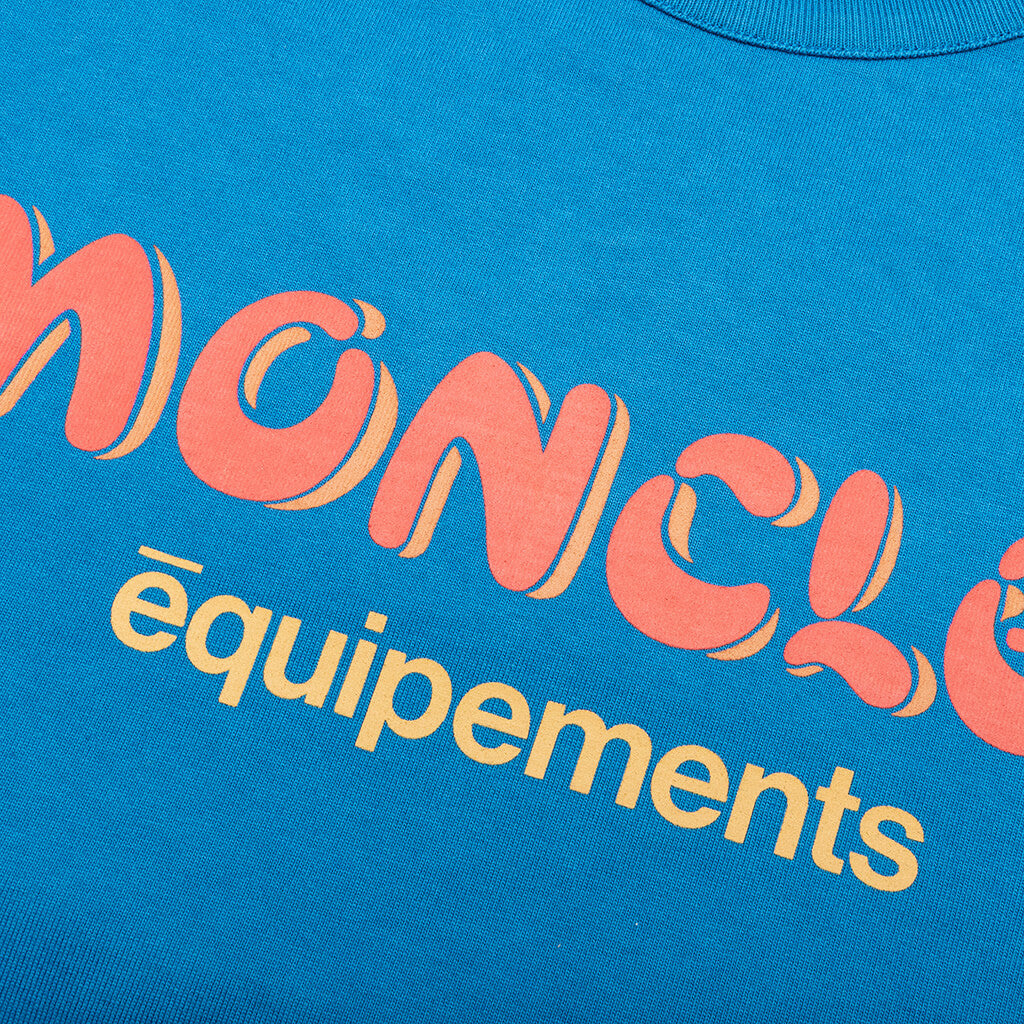 Moncler Genius x Salehe Bembury Logo T-Shirt - Navy - MONCLER