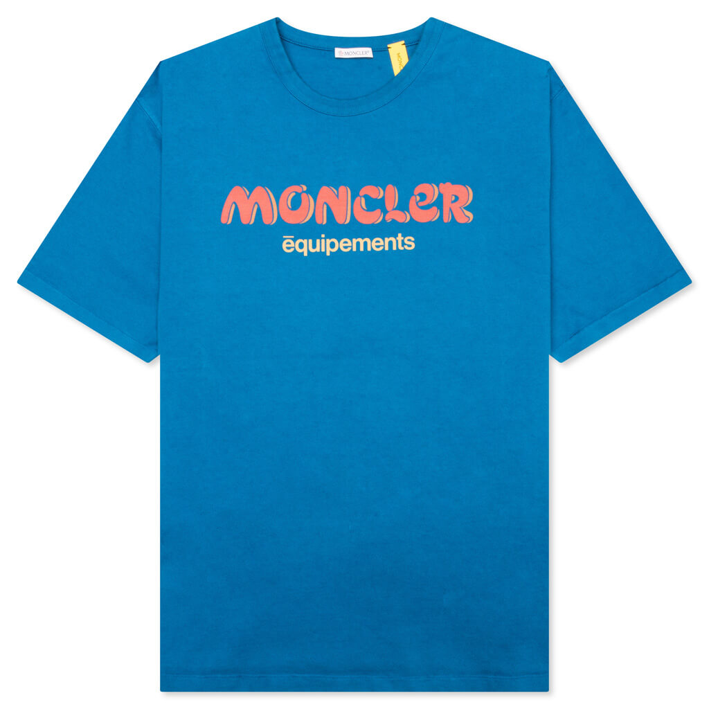 Moncler Genius x Salehe Bembury Logo T-Shirt - Navy - MONCLER