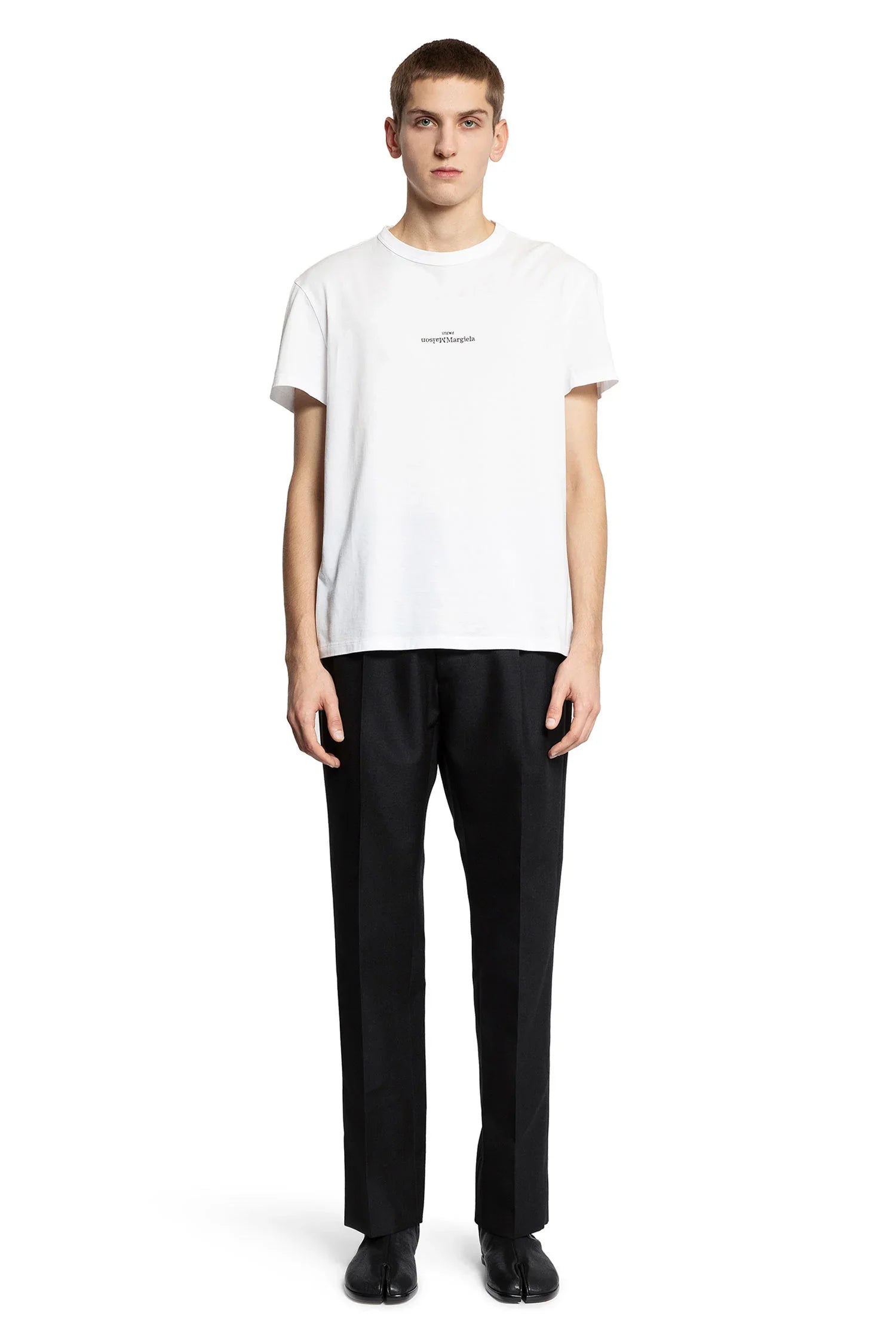 Оригінальна Distorted Logo T-Shirt Maison margiela – збільшений вид