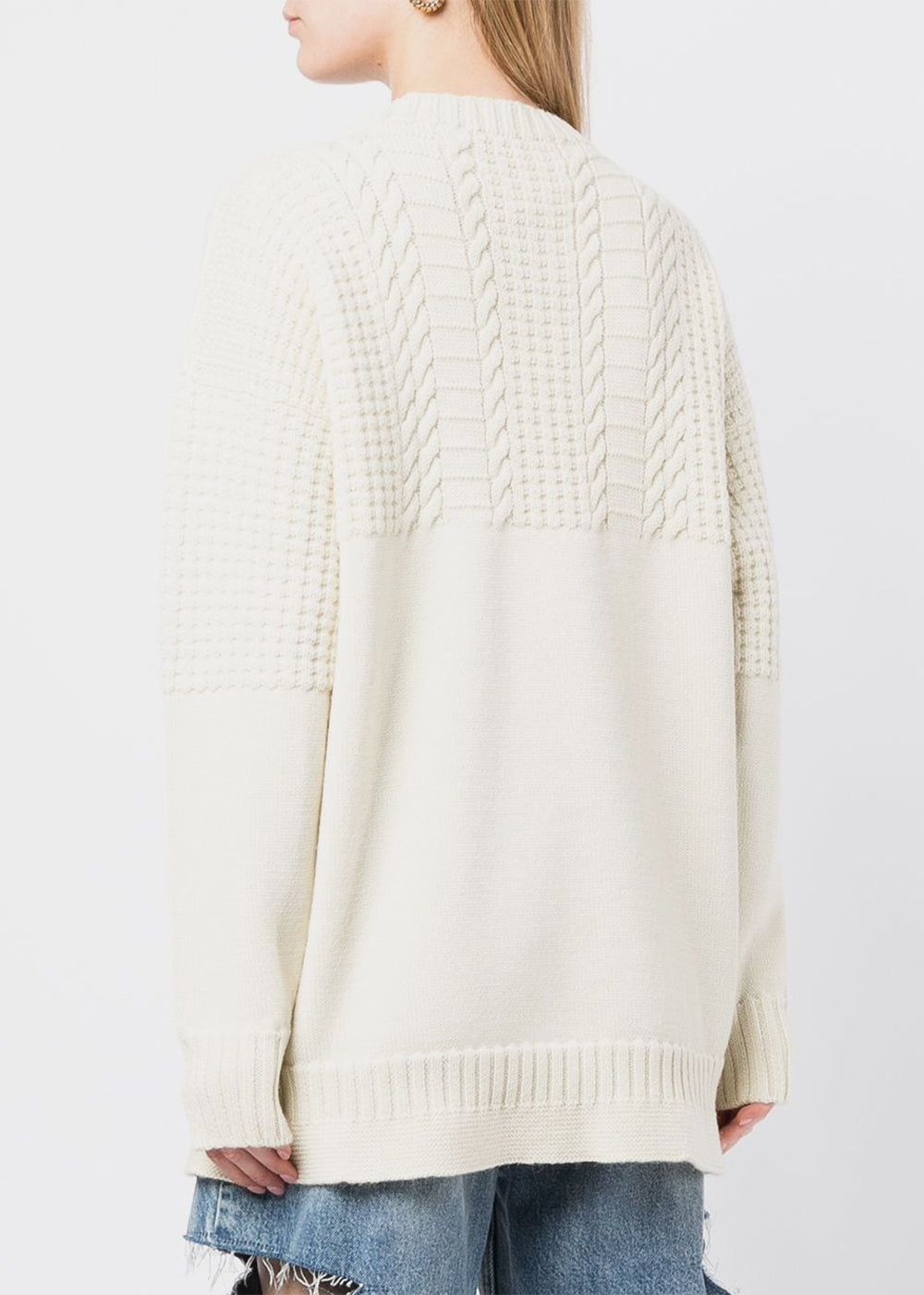 Off White Cable-Knit Sweater Maison margiela оригінал – Купити в Україні – детальний вид