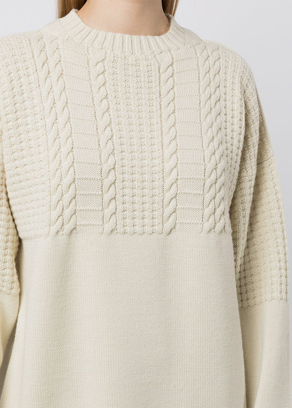 Off White Cable-Knit Sweater Maison margiela оригінал – Купити в Україні – збільшений вид