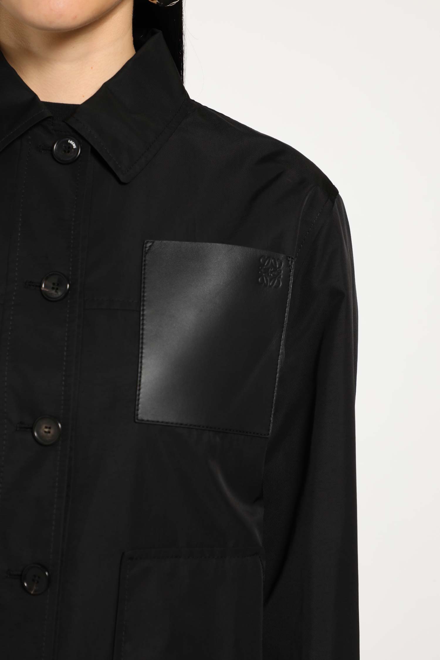 Оригінальна Workwear Jacket In Cupro Blend Loewe – вид 6