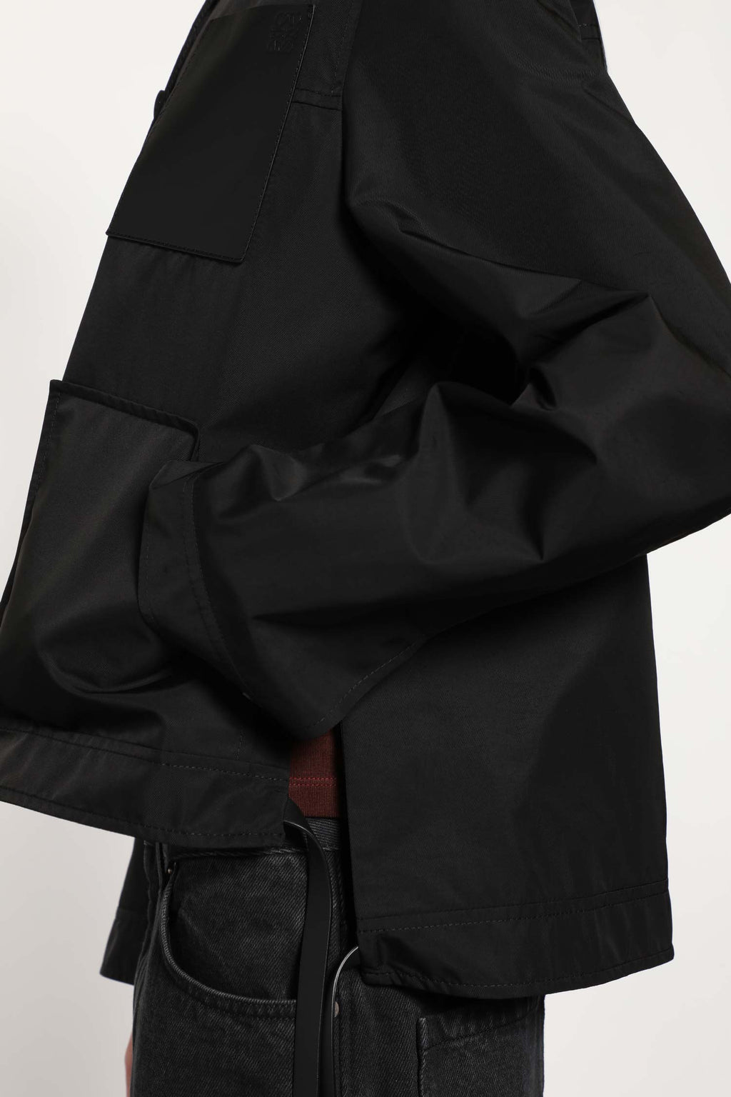 Оригінальна Workwear Jacket In Cupro Blend Loewe – вид 7