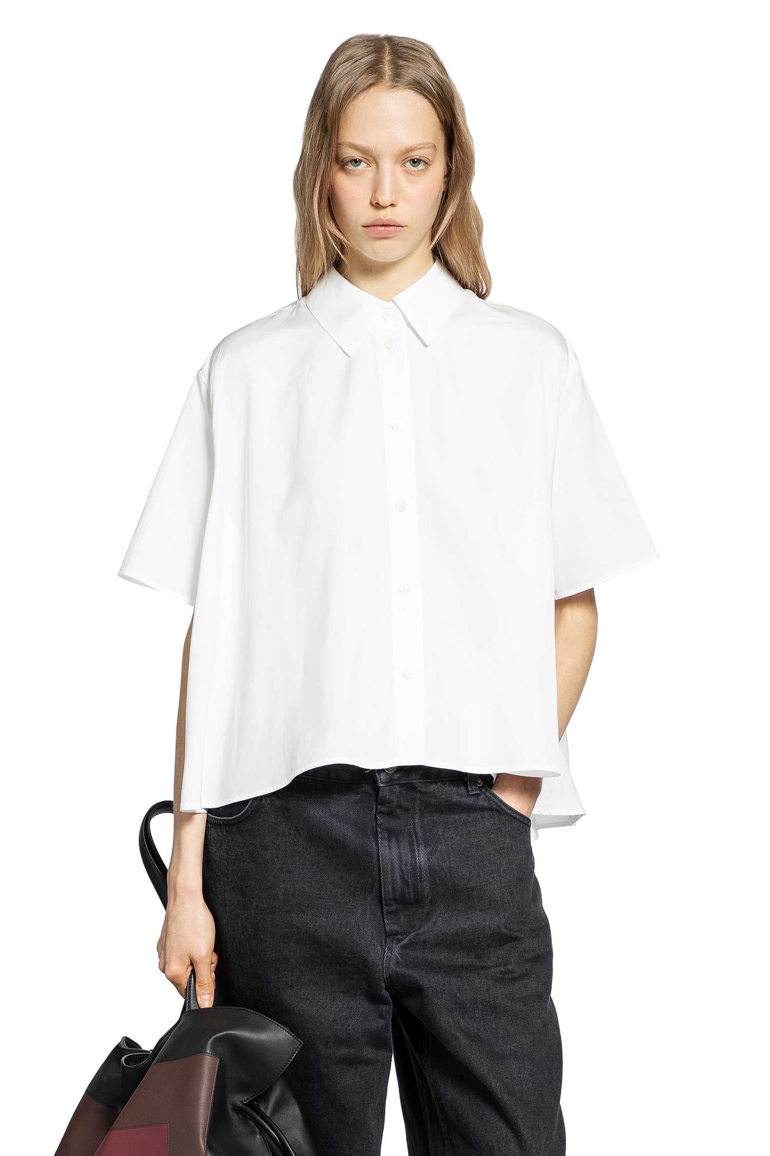 Оригінальна Short Sleeve Trapeze Shirt Loewe – боковий вид