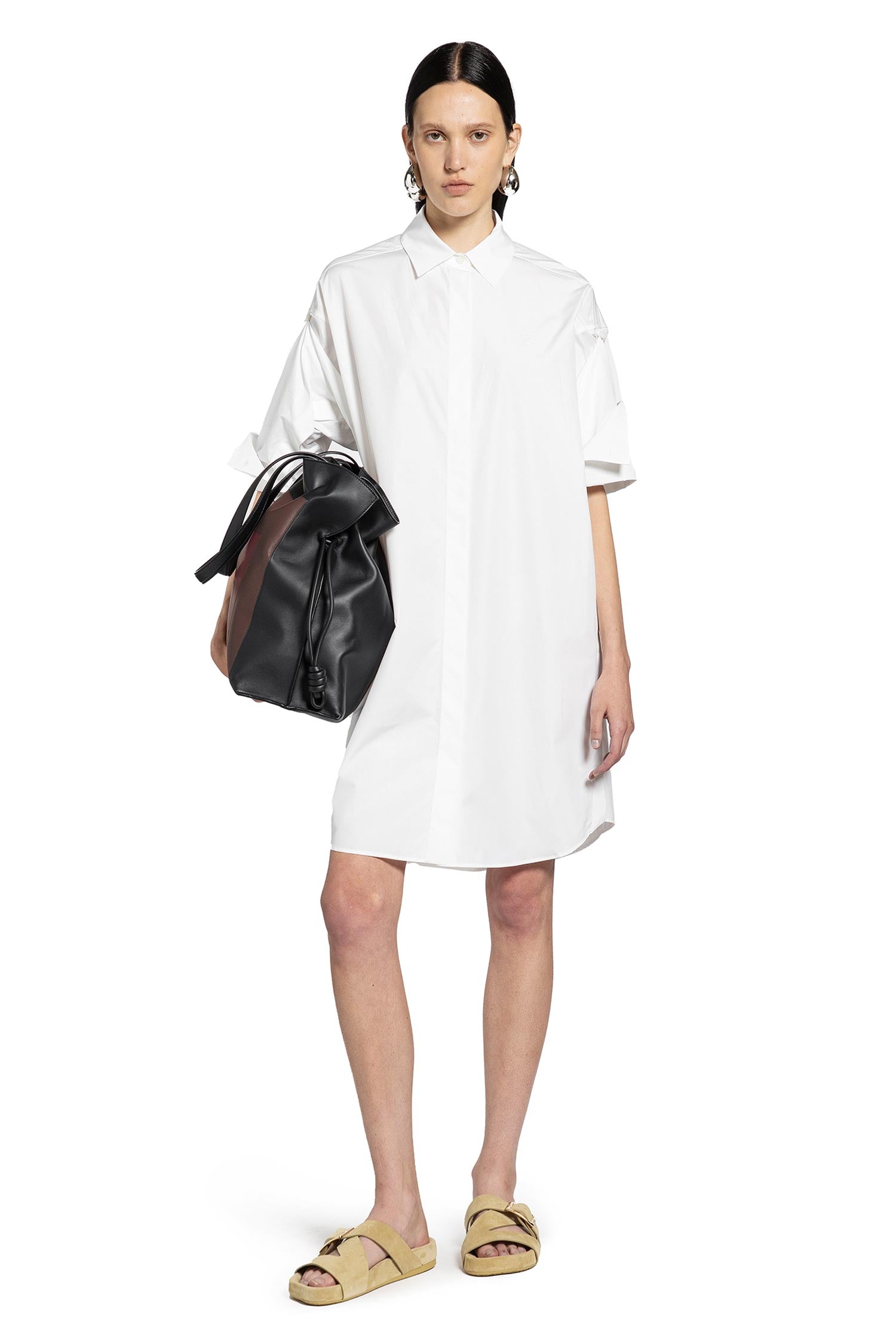 Shirt Dress In Cotton Loewe оригінал – Купити в Україні – боковий вид