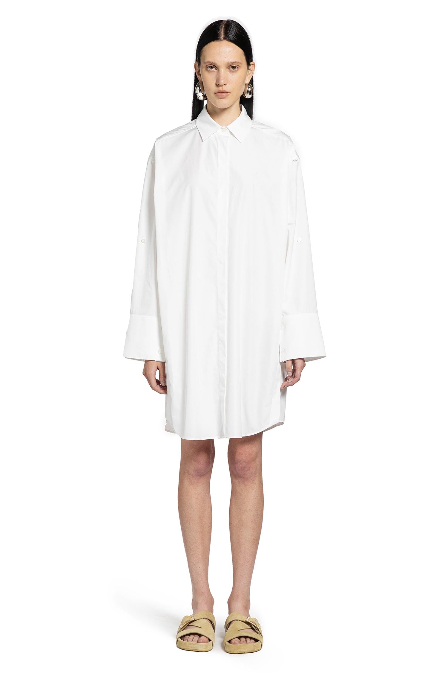Shirt Dress In Cotton Loewe оригінал – Купити в Україні – вид ззаду