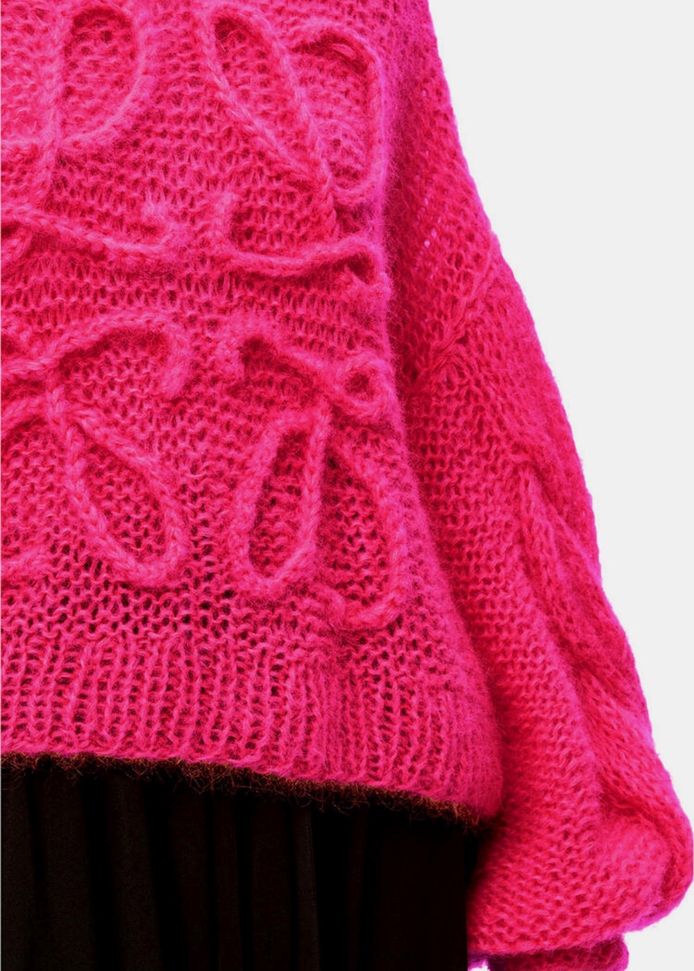 Оригінальна Fluo Pink Anagram Mohair Sweater Loewe – збільшений вид
