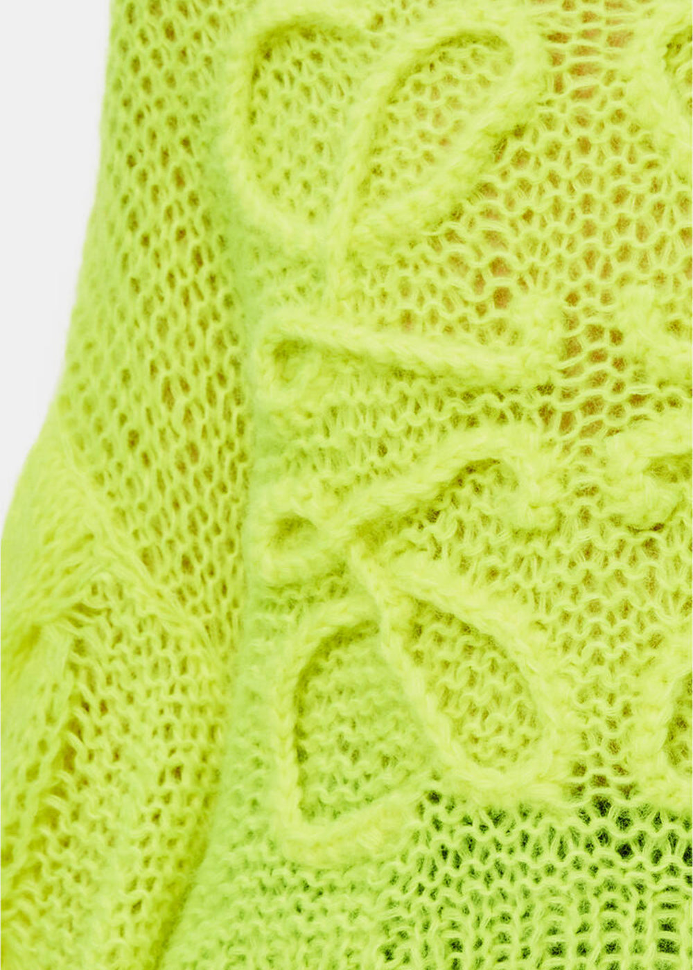 Neon Yellow Anagram Mohair Sweater Loewe оригінал – Купити в Україні – збільшений вид