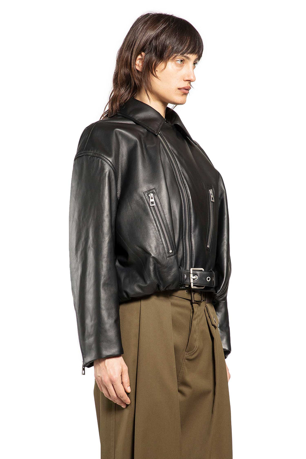 Biker Jacket In Nappa Lambskin Loewe оригінал – Купити в Україні – детальний вид