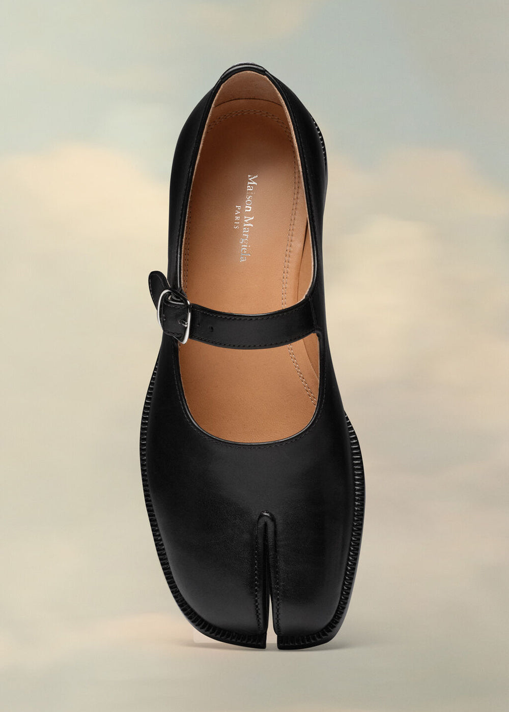 Оригінальна Black Mary-Jane Tabi Flats Maison margiela – збільшений вид