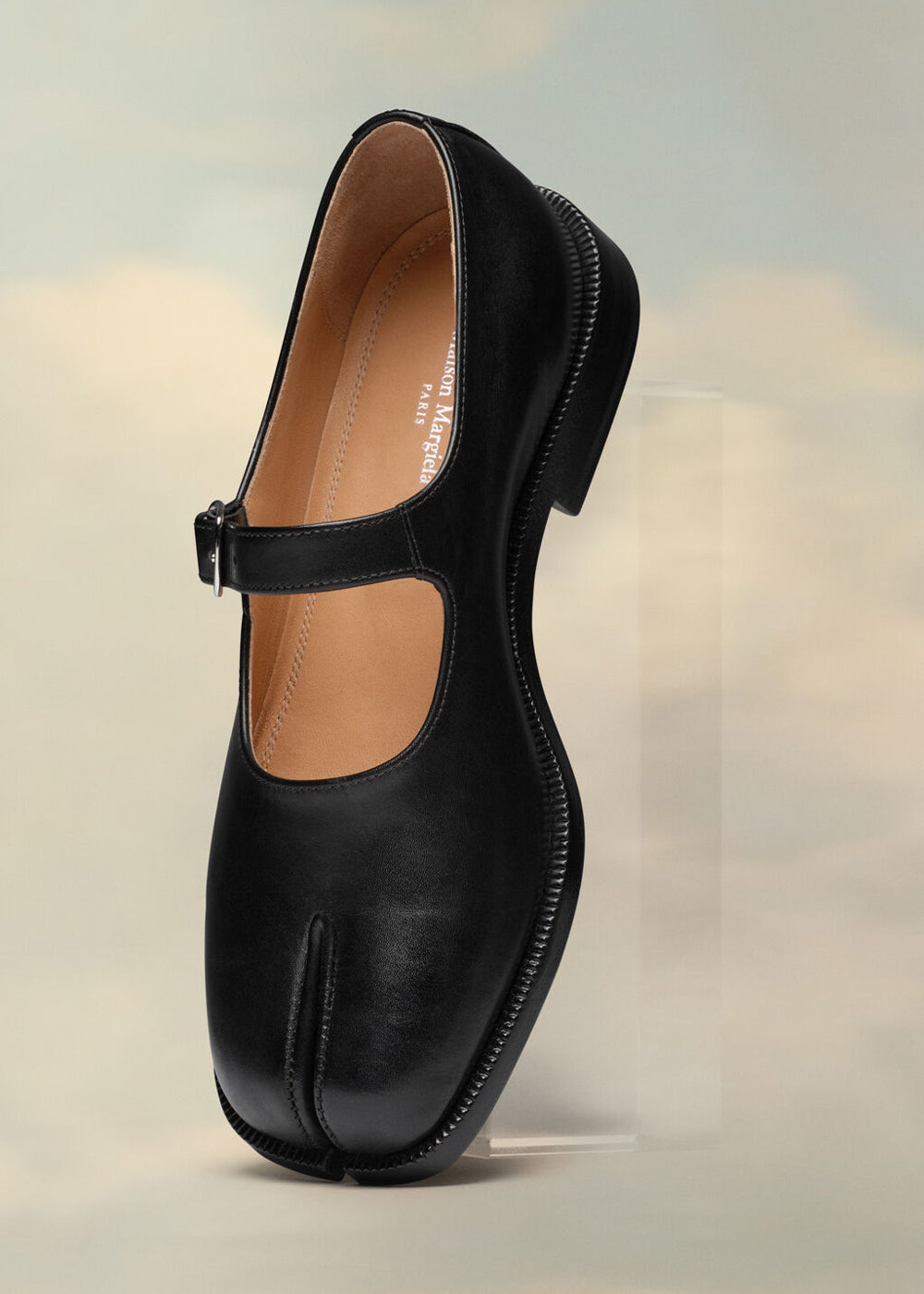 Оригінальна Black Mary-Jane Tabi Flats Maison margiela – вид ззаду