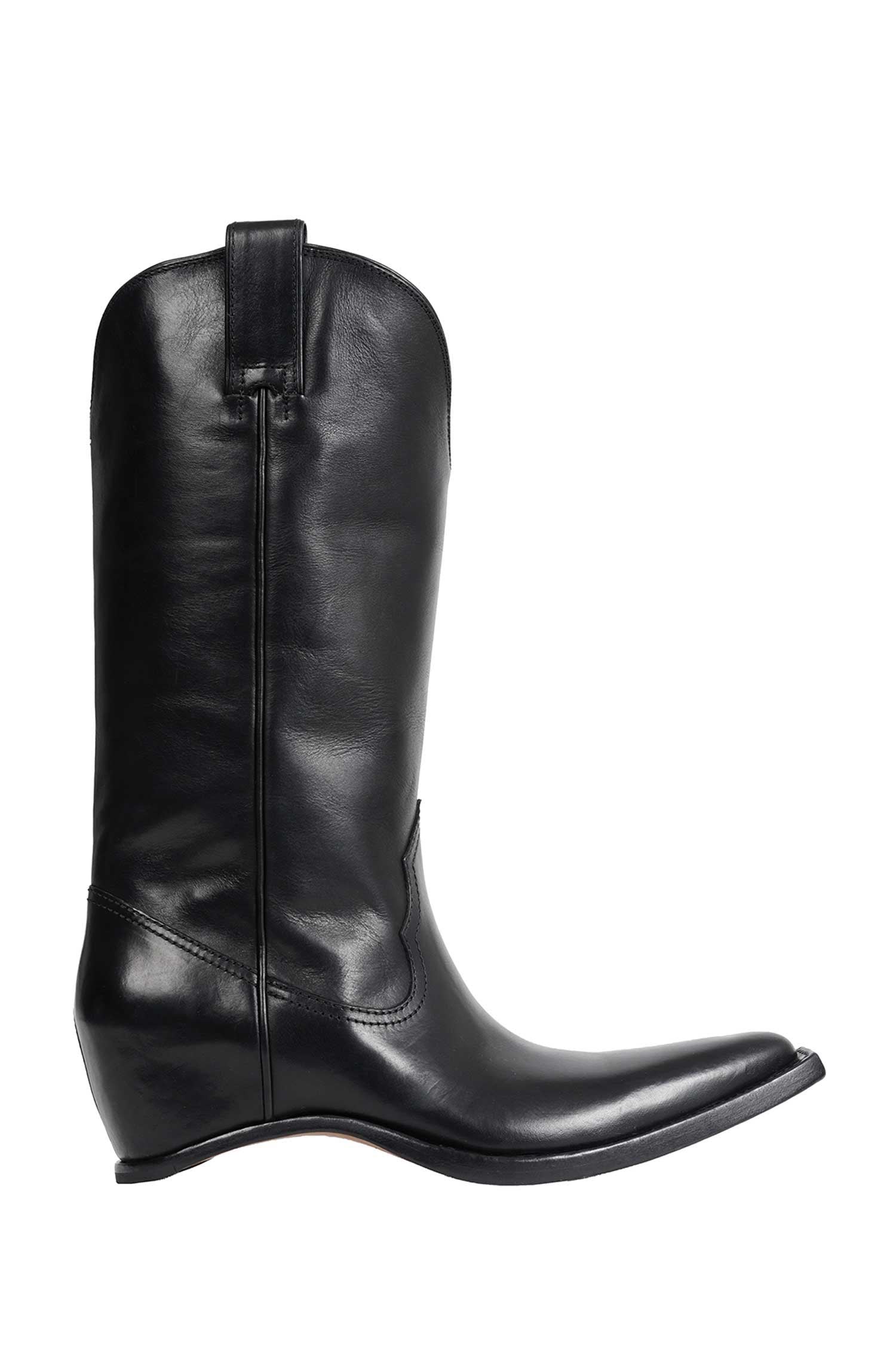 Heel-Less Western Boots Maison margiela оригінал – Купити в Україні – боковий вид