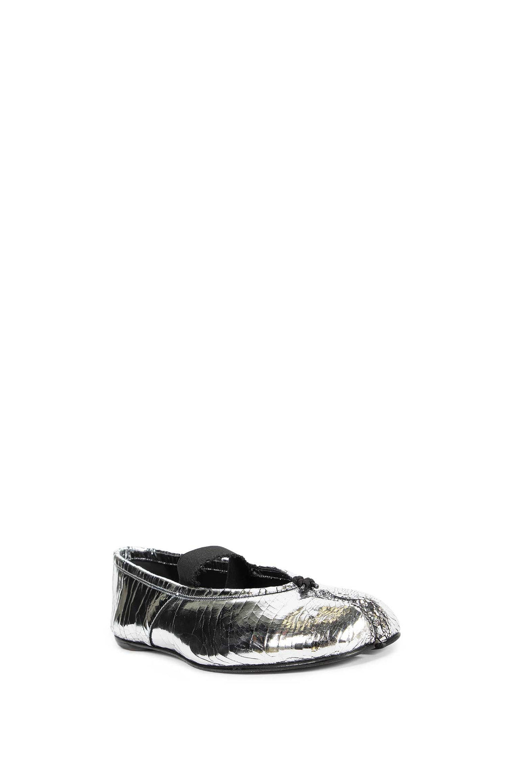Tabi Cracked Leather Ballerinas Maison margiela оригінал – Купити в Україні – вид ззаду