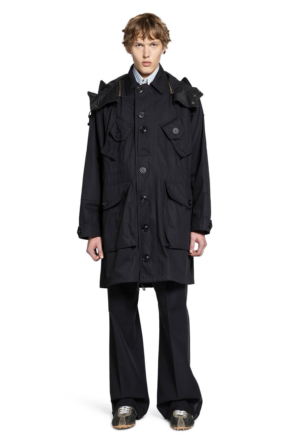 Оригінальна Sports Jacket Zipped Sweatshirt Maison margiela – вид ззаду