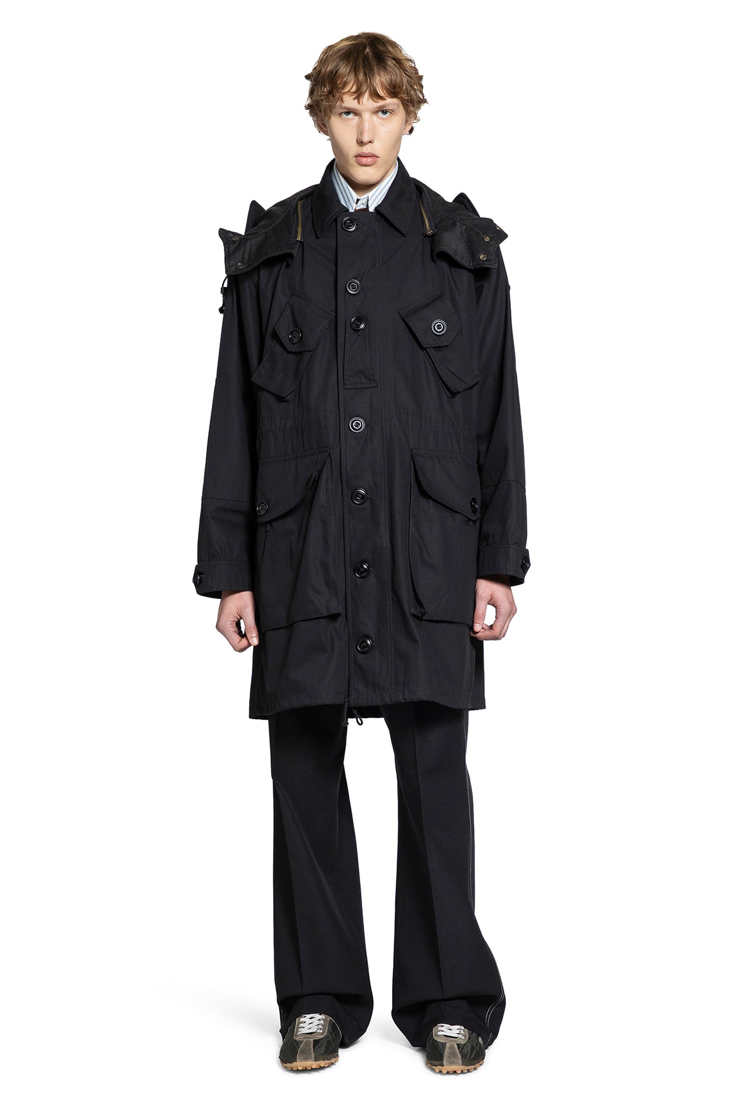 Оригінальна Sports Jacket Zipped Sweatshirt Maison margiela – вид ззаду