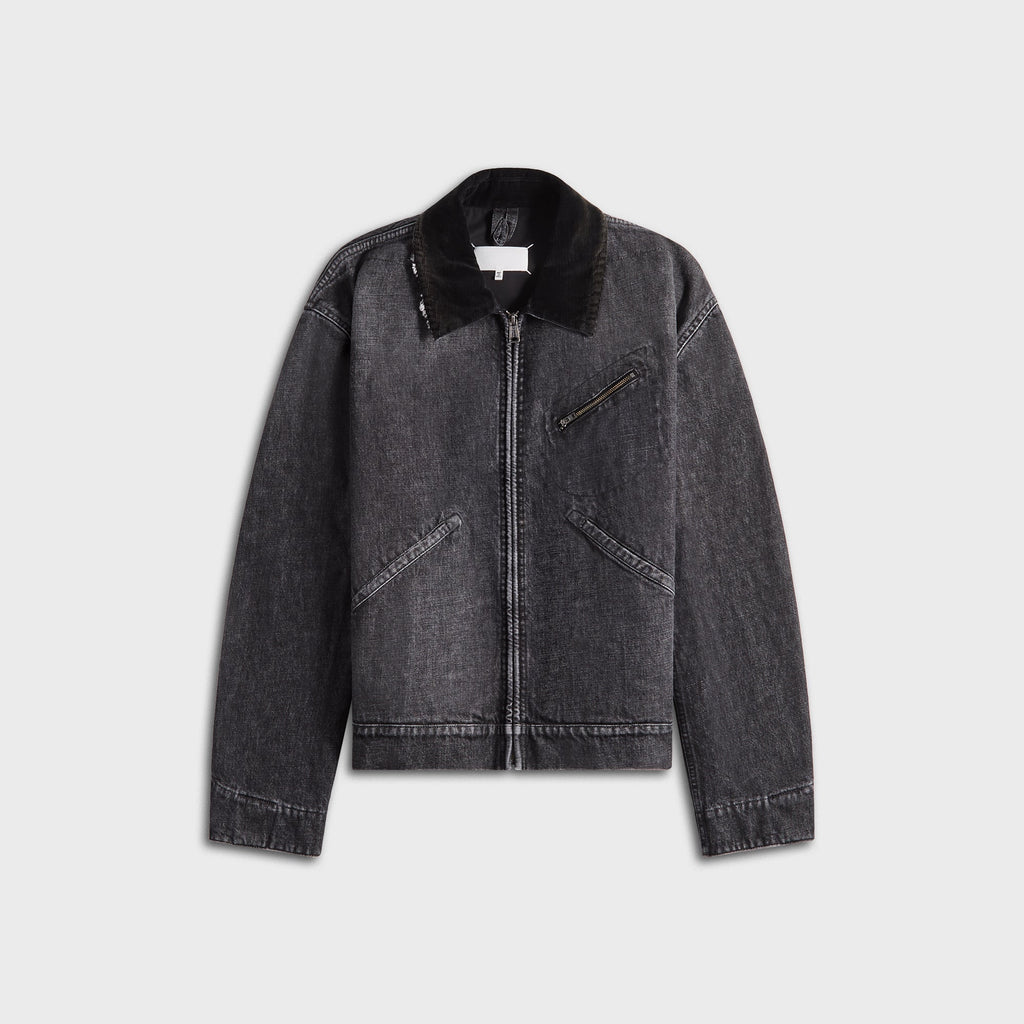 Sports Jacket Washed Black Maison margiela оригінал – Купити в Україні – боковий вид