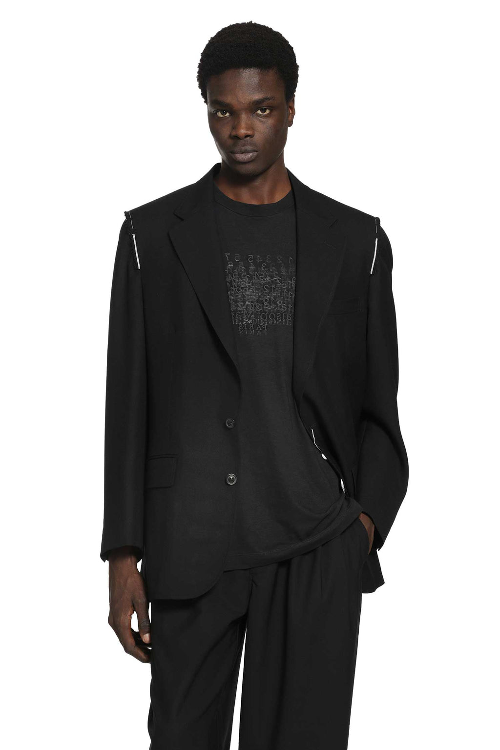 Оригінальна Anonimity Of The Lining Blazer Maison margiela – боковий вид