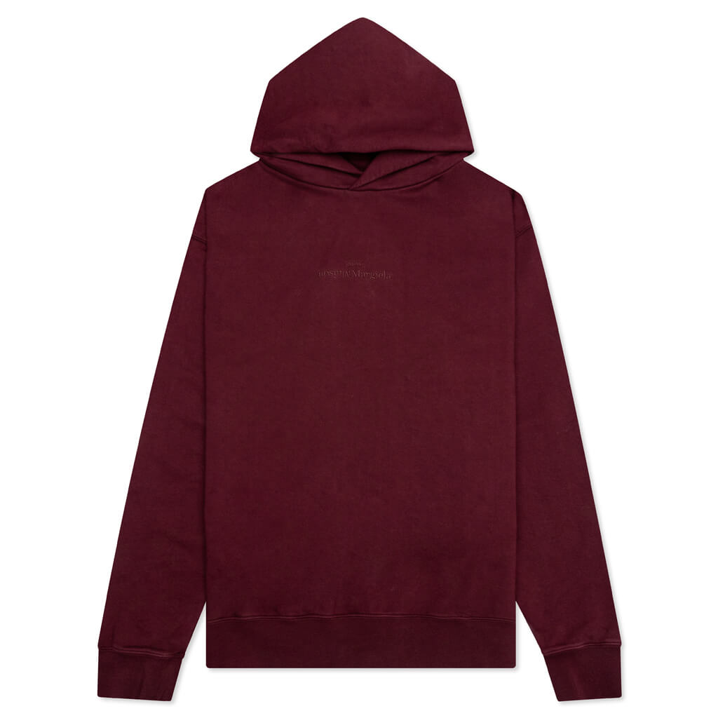 Оригінальна Logo-Embroidered Long-Sleeved Hoodie Maison margiela – боковий вид