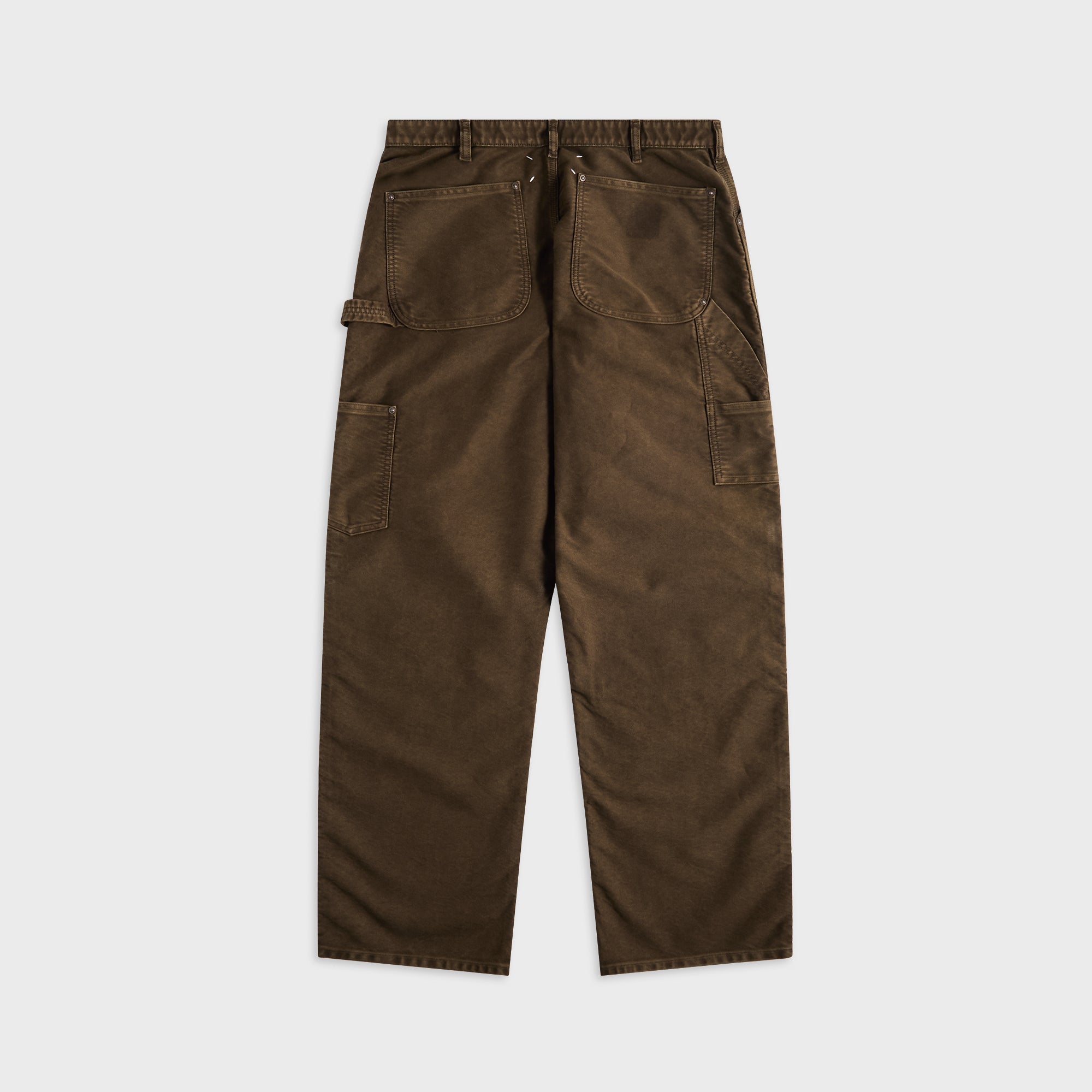 Straight Leg Jeans Brown Maison margiela – Гарантія оригінальності – вид ззаду