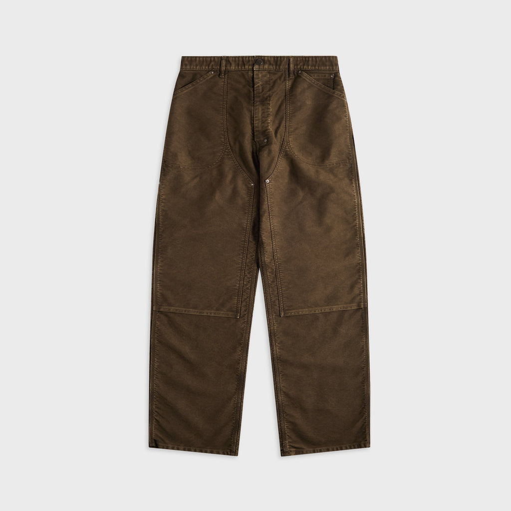 Straight Leg Jeans Brown Maison margiela – Гарантія оригінальності – боковий вид