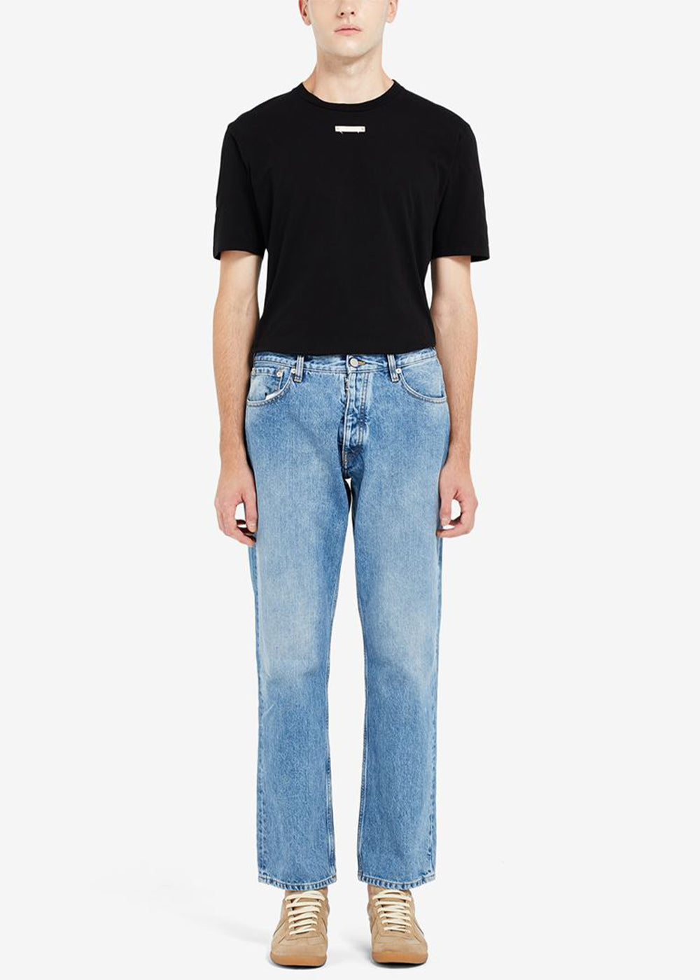 Vintage Blue Straight-Leg Jeans Maison margiela – Гарантія оригінальності – збільшений вид