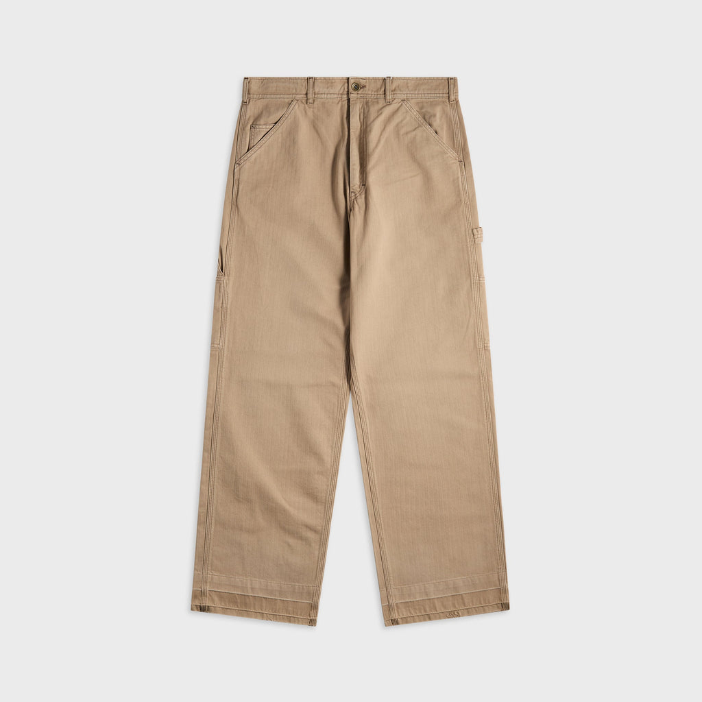 Оригінальна Stone Washed Jeans Beige Maison margiela – боковий вид
