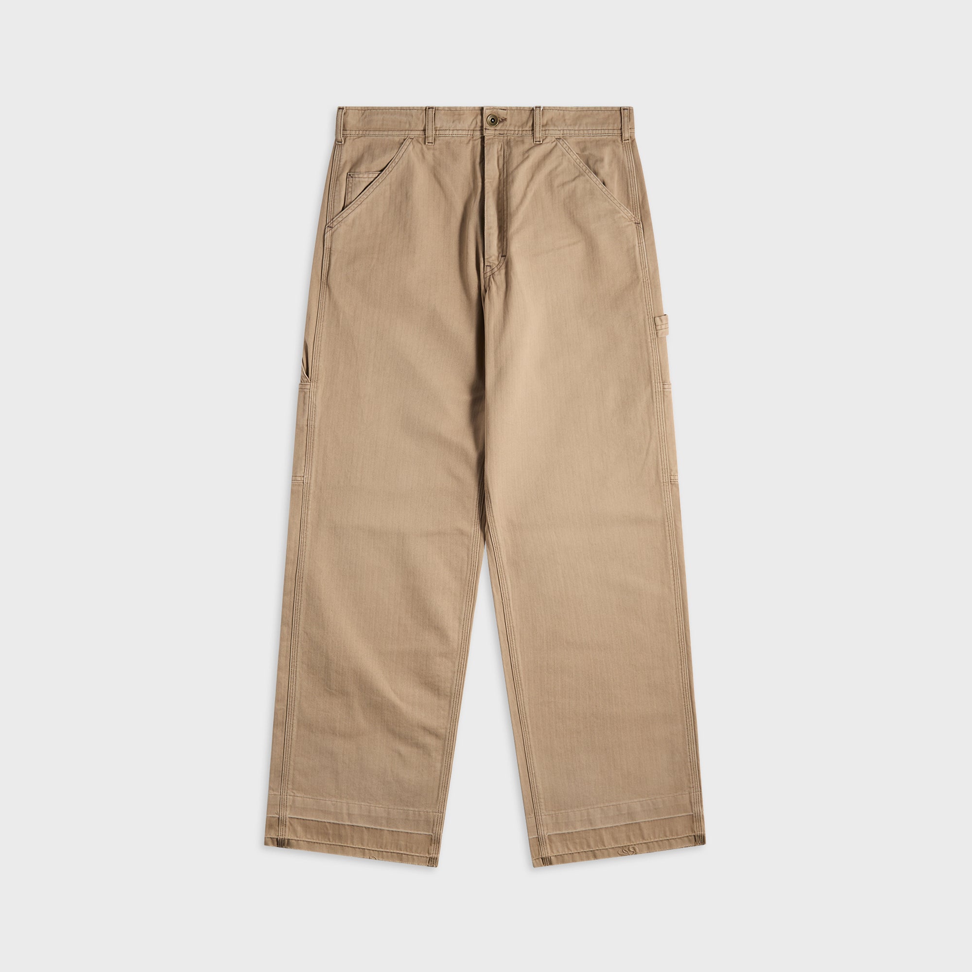 Оригінальна Stone Washed Jeans Beige Maison margiela – боковий вид