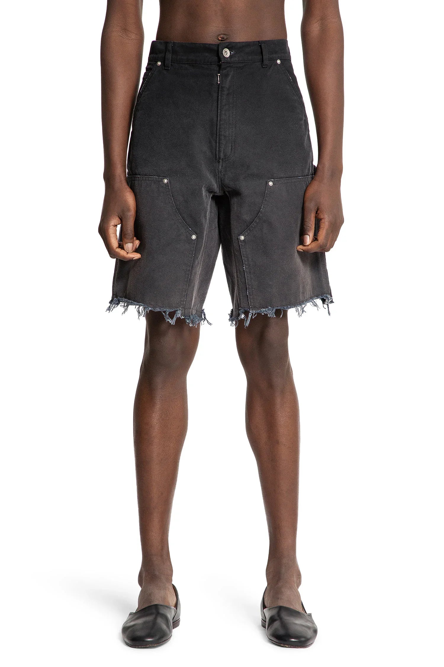 Man Black Shorts & Skirts Maison margiela оригінал – Купити в Україні – вид ззаду