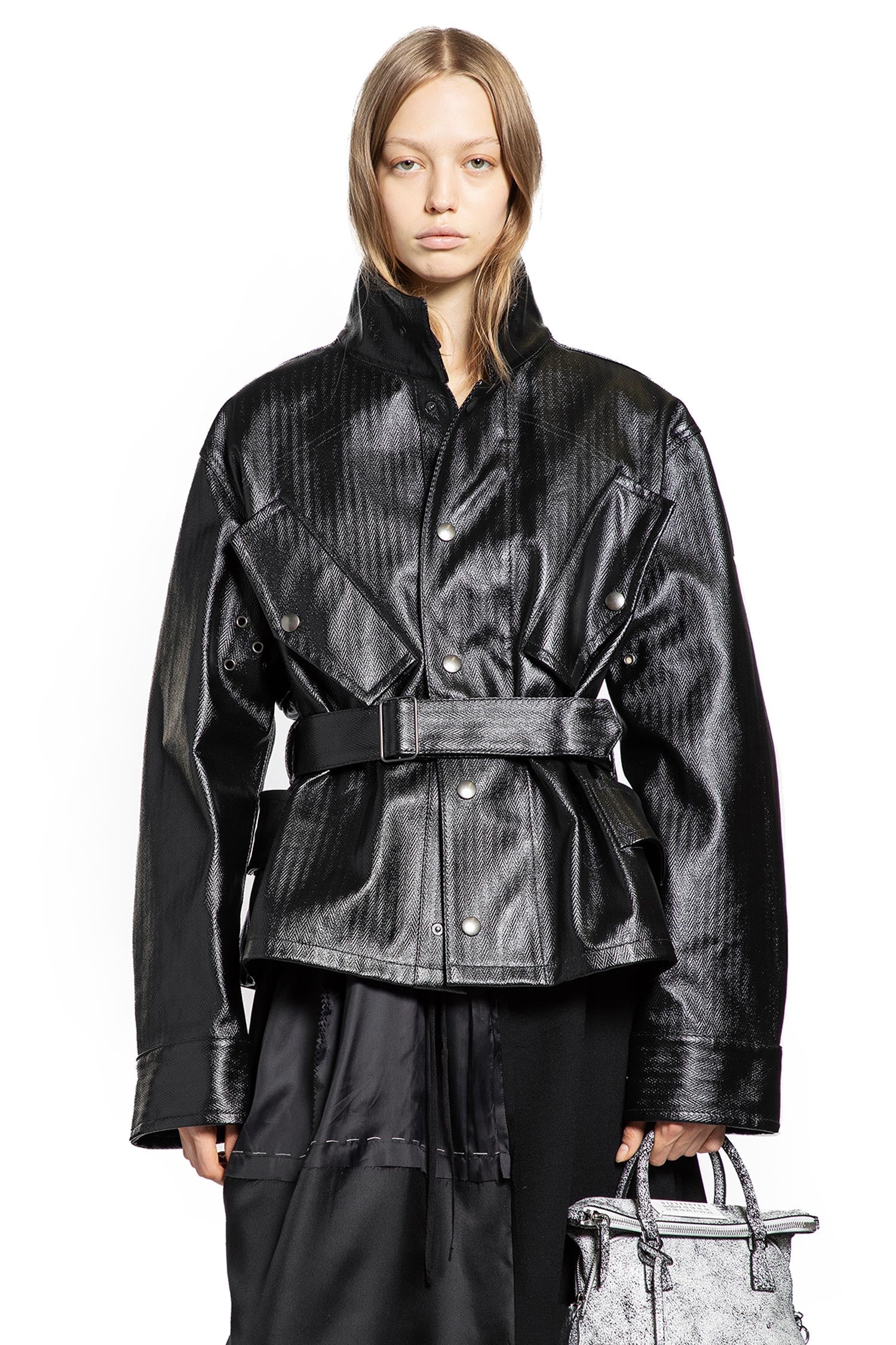 Coated Jacket Maison margiela оригінал – Купити в Україні – боковий вид