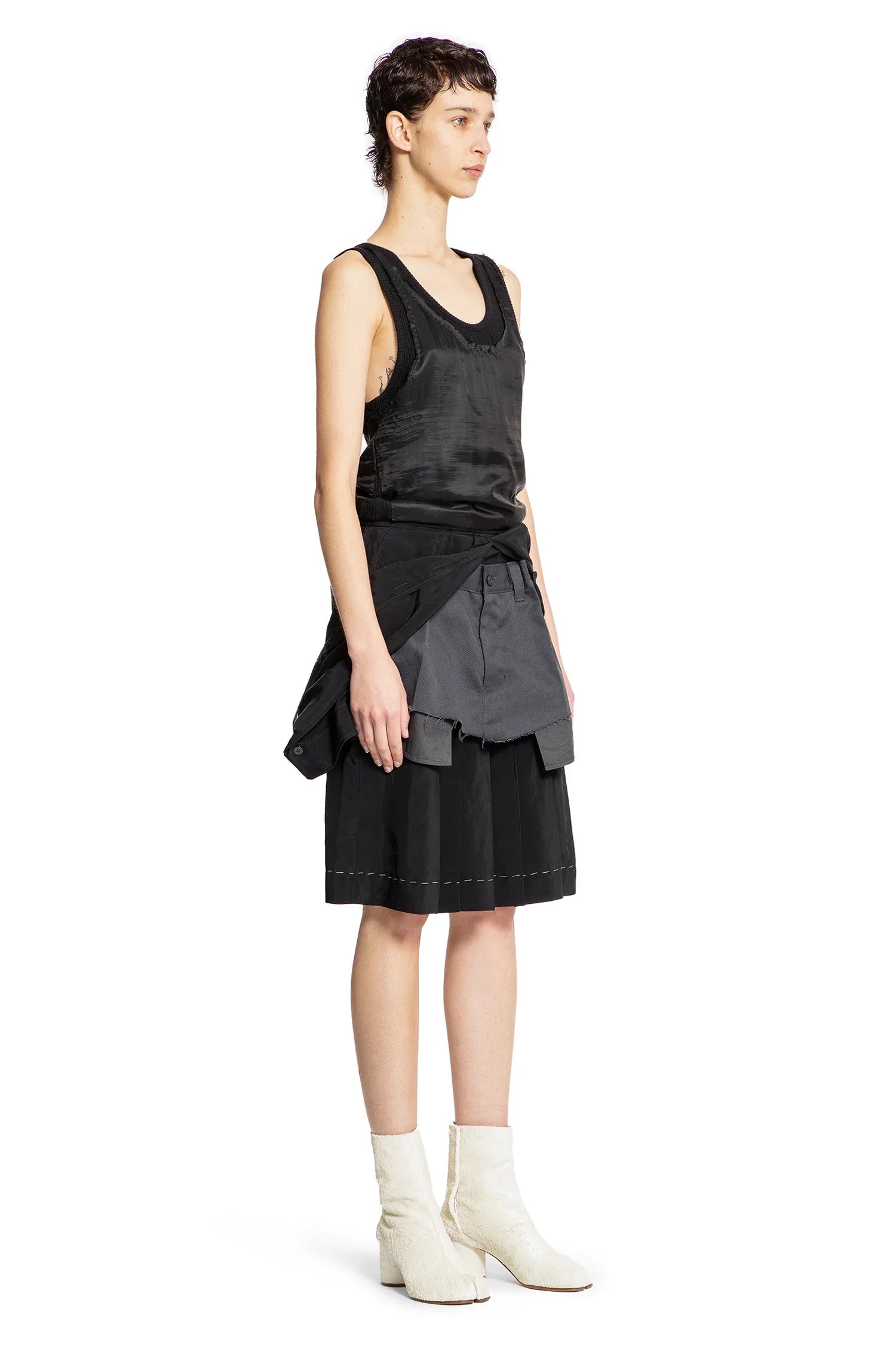 Оригінальна Anonymity Of The Lining MIDI Dress Maison margiela – вид ззаду