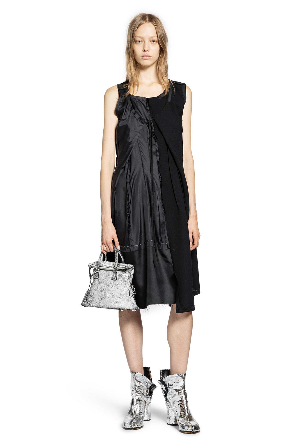 Asymmetric MIDI Dress Maison margiela оригінал – Купити в Україні – боковий вид