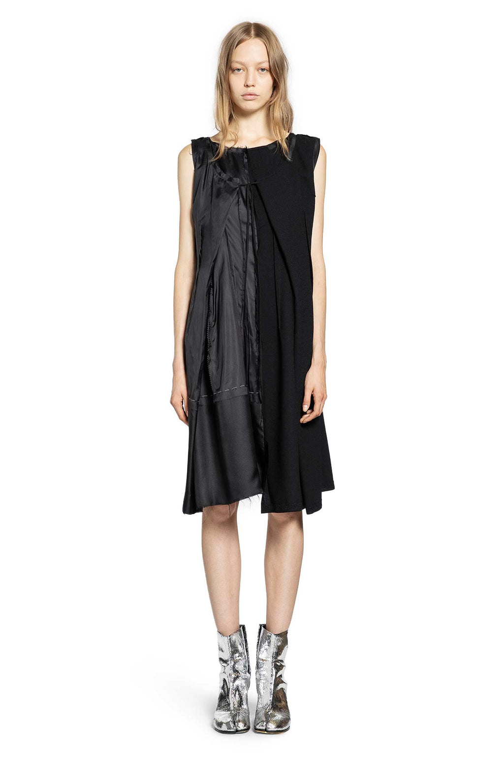 Asymmetric MIDI Dress Maison margiela оригінал – Купити в Україні – вид ззаду