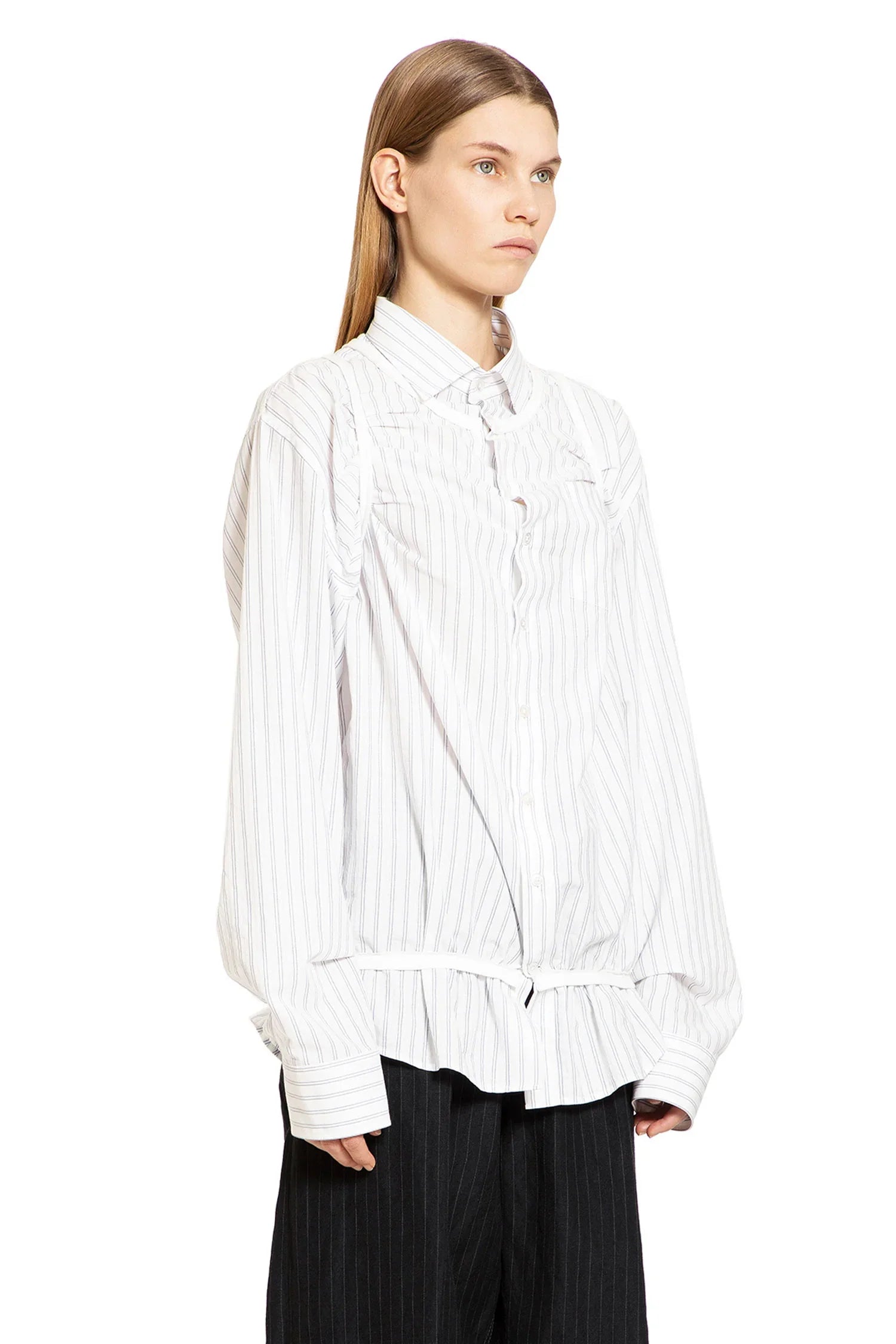 Woman White Shirts Maison margiela – Гарантія оригінальності – вид ззаду