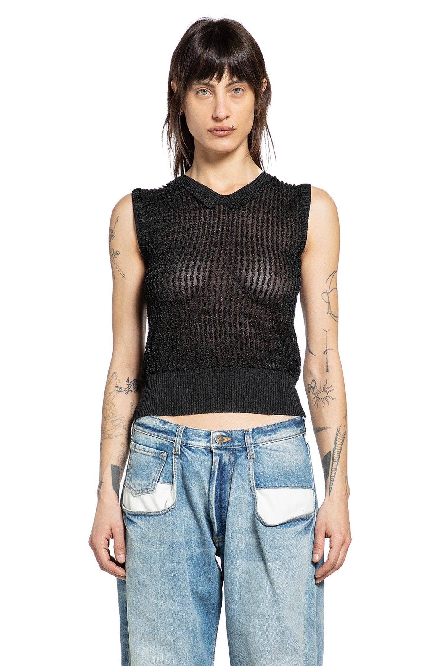 Knit Vest Maison margiela – Гарантія оригінальності – вид ззаду
