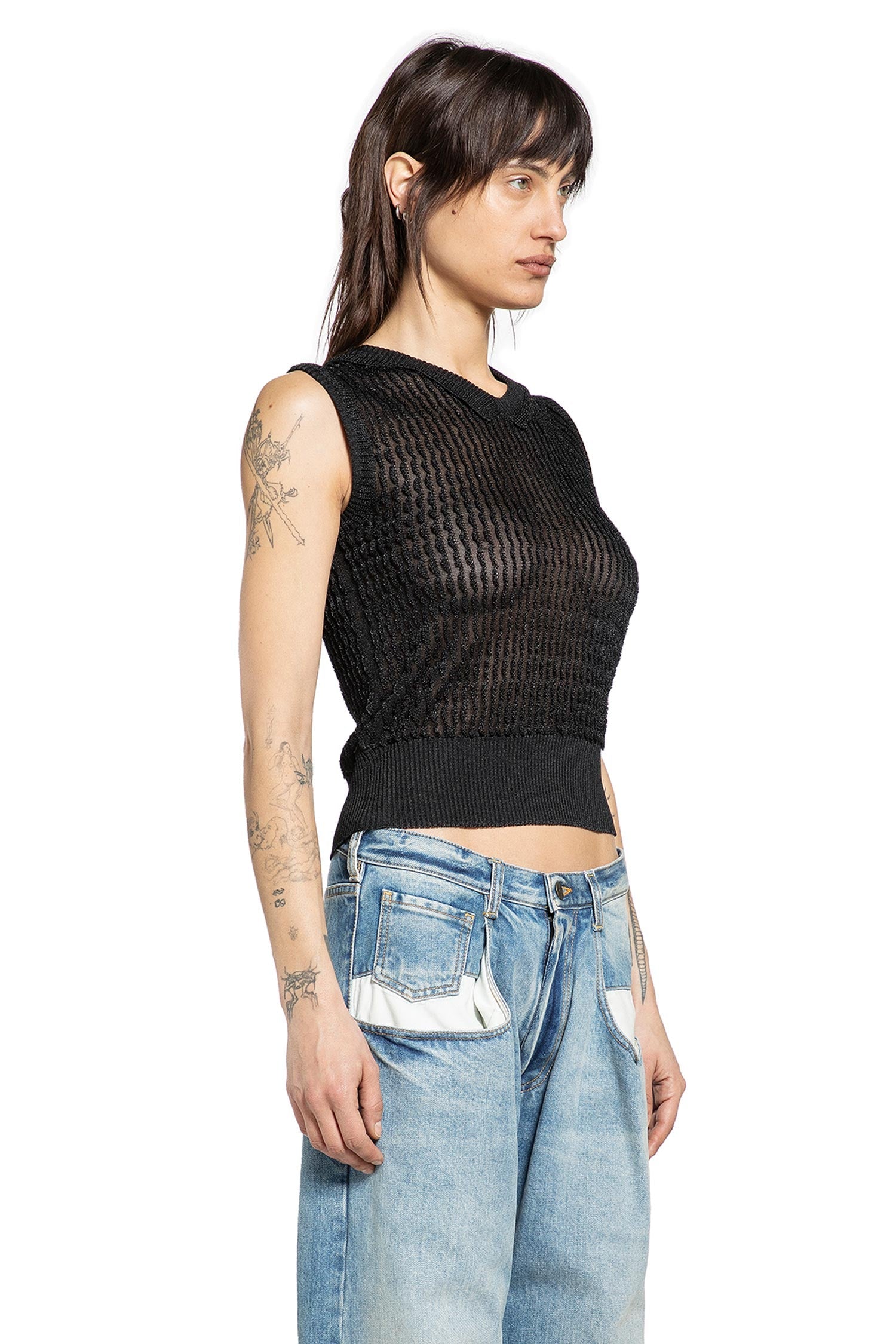 Knit Vest Maison margiela – Гарантія оригінальності – детальний вид