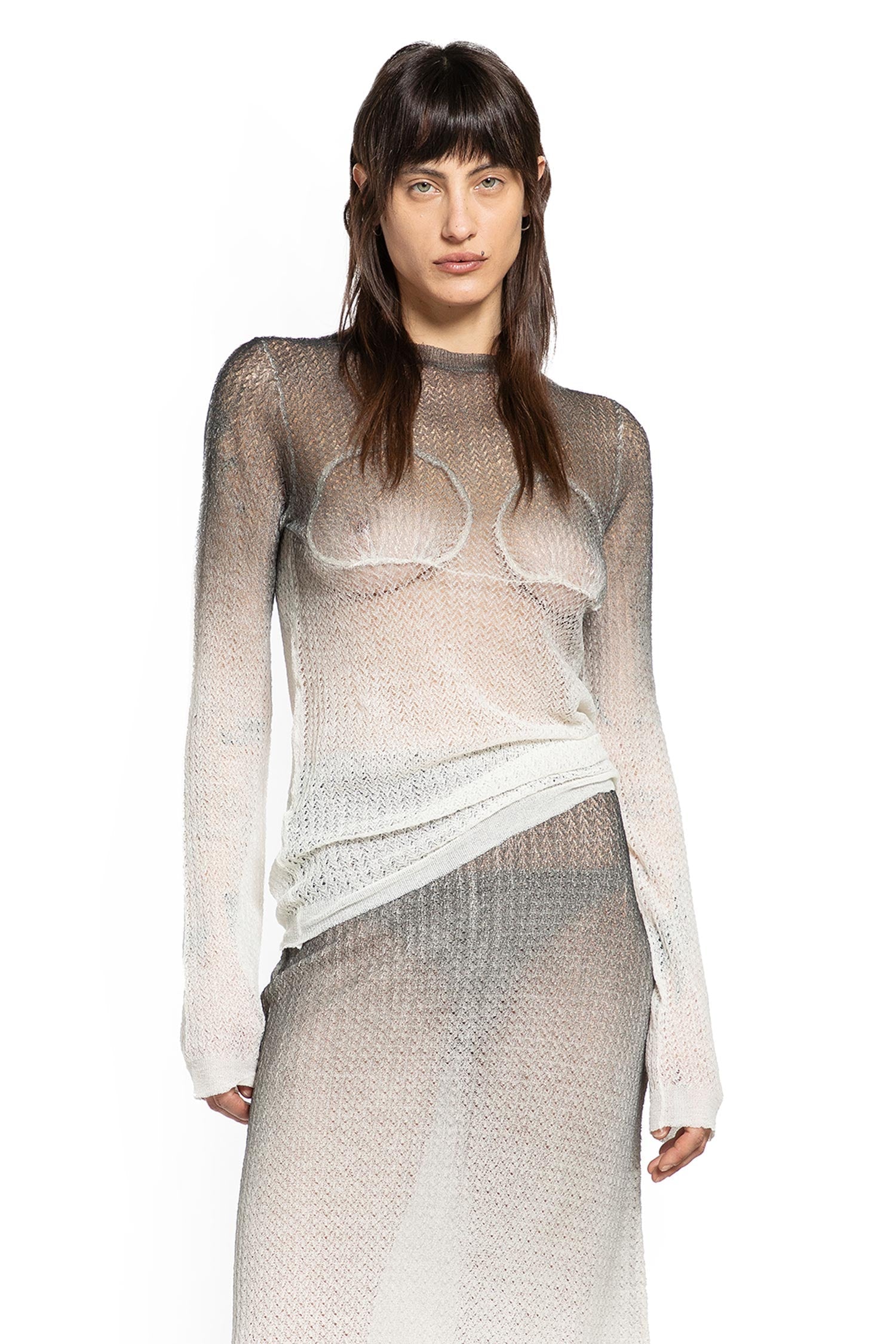 Sheer Knit Top Maison margiela – Гарантія оригінальності – боковий вид
